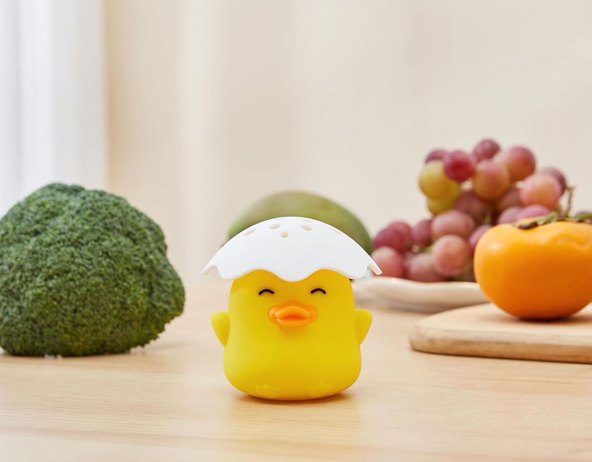 Soporte desodorante de refrigerador, absorbe olores, modelo pato