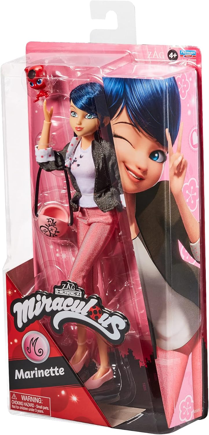 Muñeca de Moda Marinette de Miraculous Ladybug - Articulada