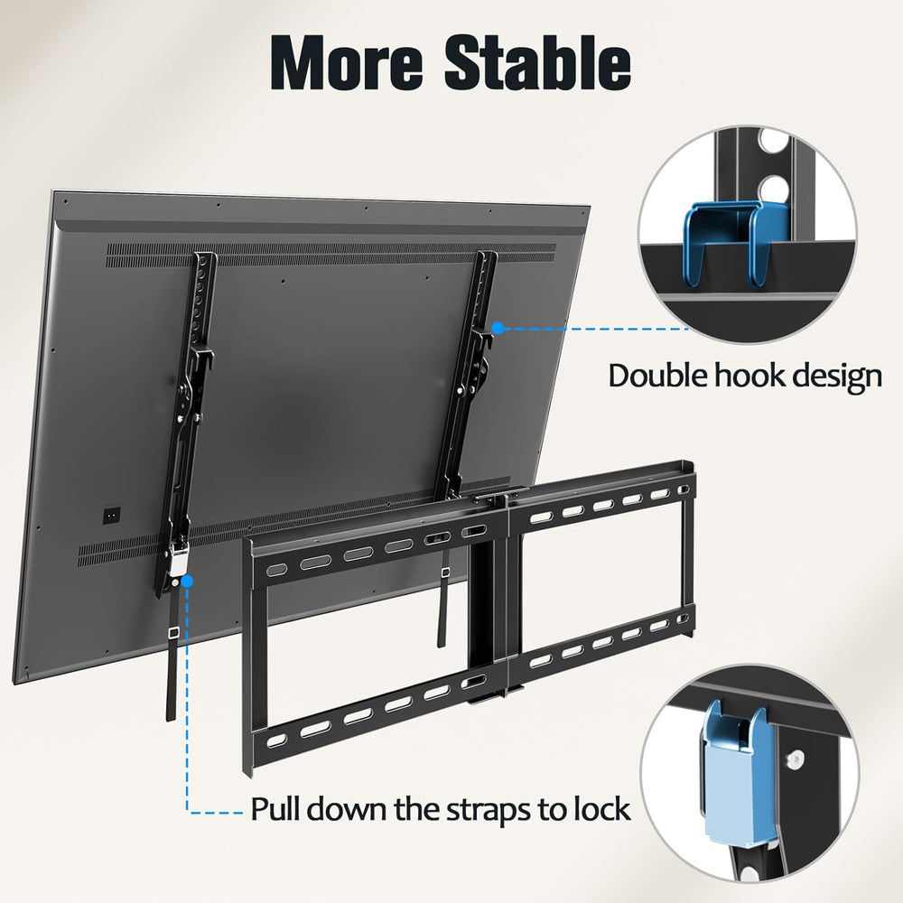 Soporte de TV Mounting Dream 37-75, Carga 132lbs, VESA 600x400