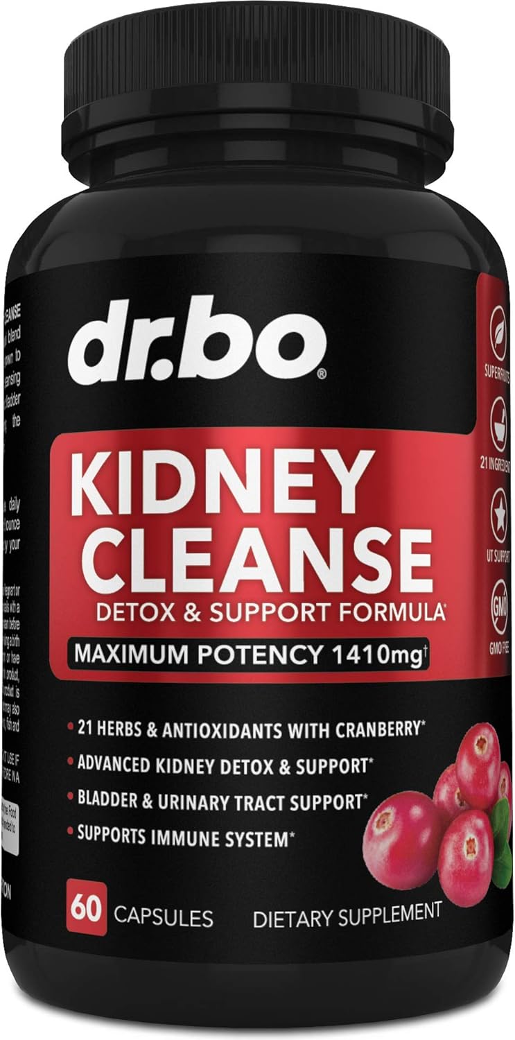 Suplemento de apoyo desintoxicante de limpieza renal