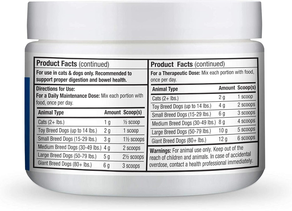 Vitaminas dietario completo con probióticos para mascotas