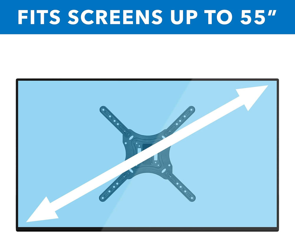 Soporte de pared para TV  con brazo giratorio y articulado