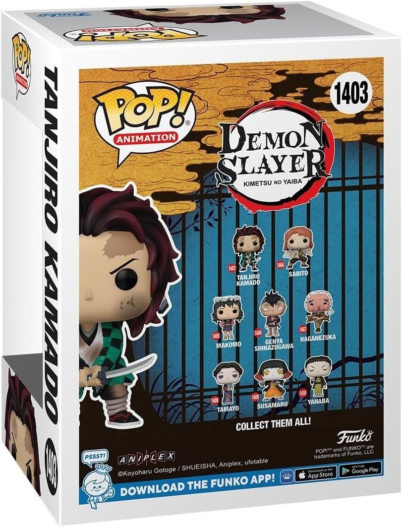 Figurita Funko Pop! Demon Slayer - Tanjiro Kamado, anime colección