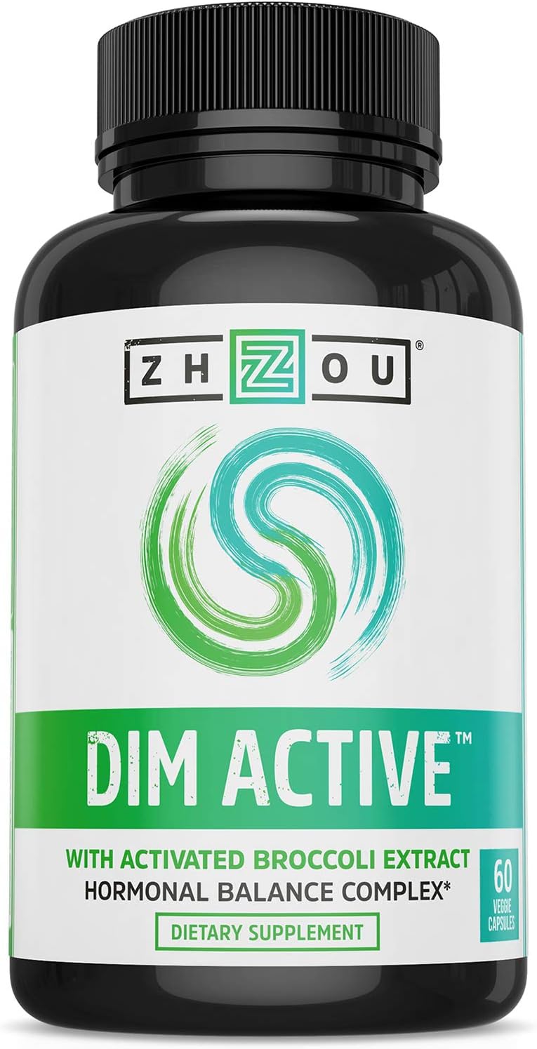 Suplemento de metabolismo de menopausia Zhou DIM Active