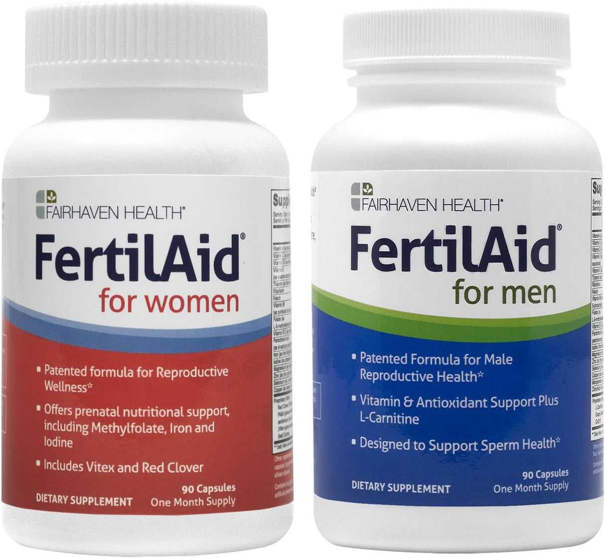 Suplemento fertilidad masculina y femenina vitaminas