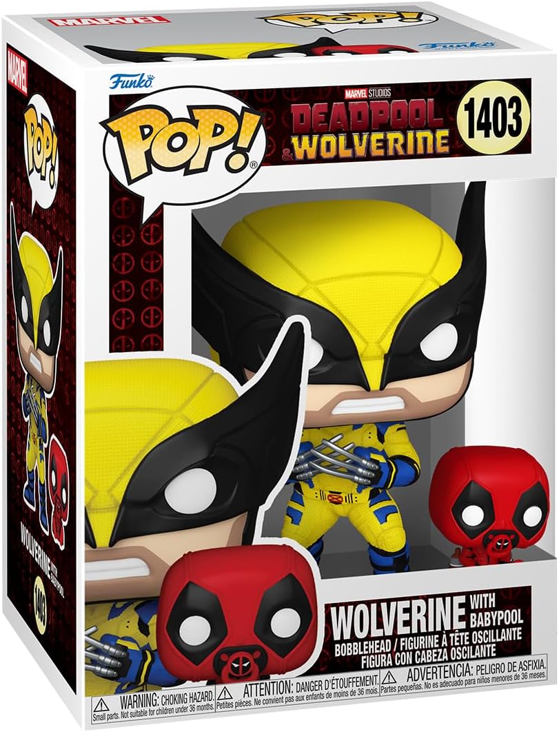 Funko Pop! Deadpool y Wolverine: Wolverine con Babypool