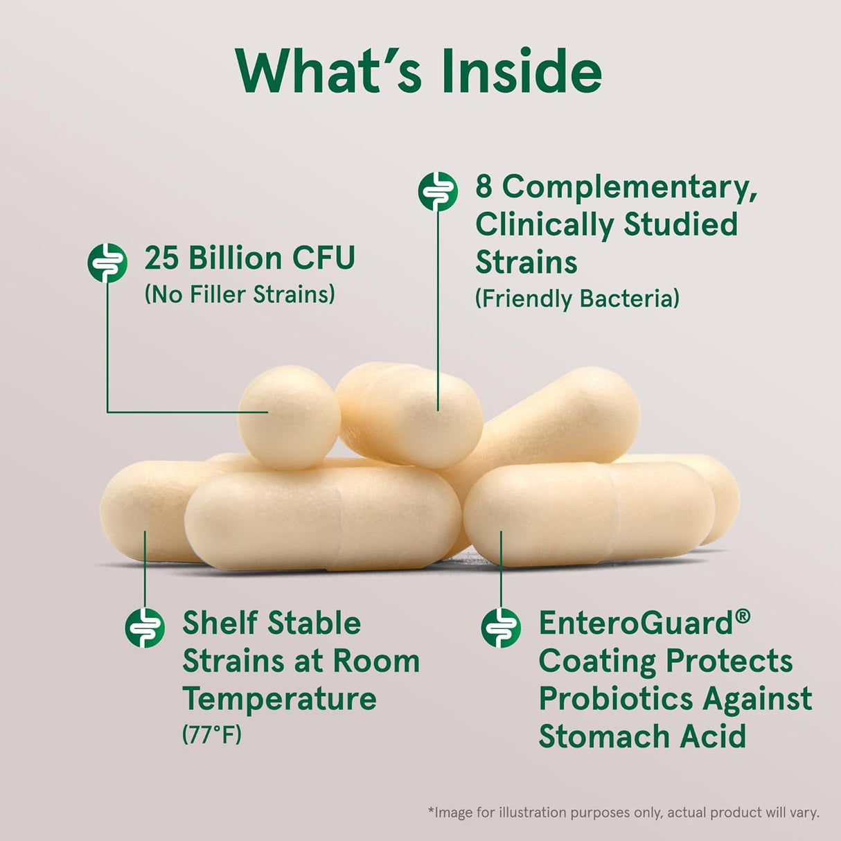 Probióticos Jarro-Dophilus EPS de 25 mil millones de UFC