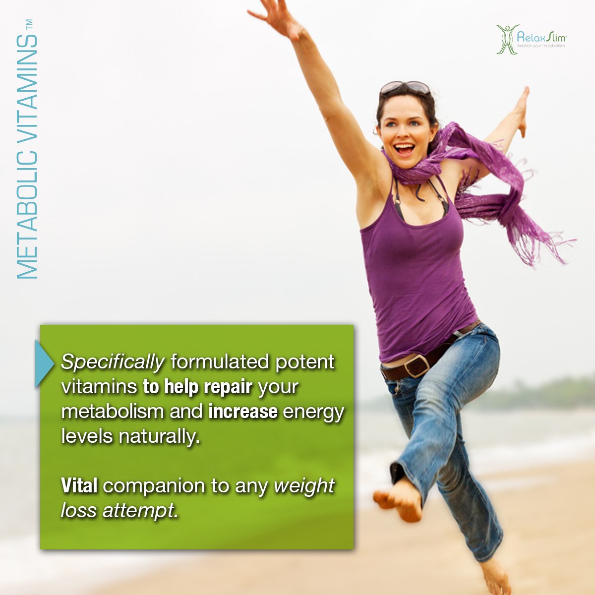 Vitaminas metabólicas pérdida de peso y minerales