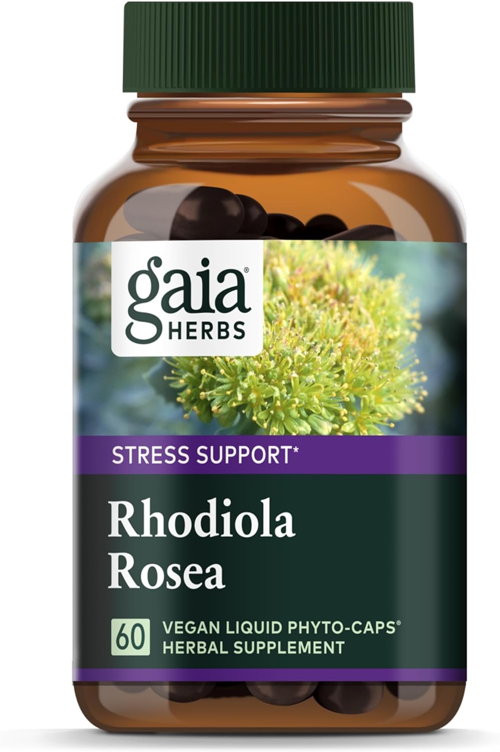 Suplemento para el Estrés con Extracto de Raíz de Rhodiola