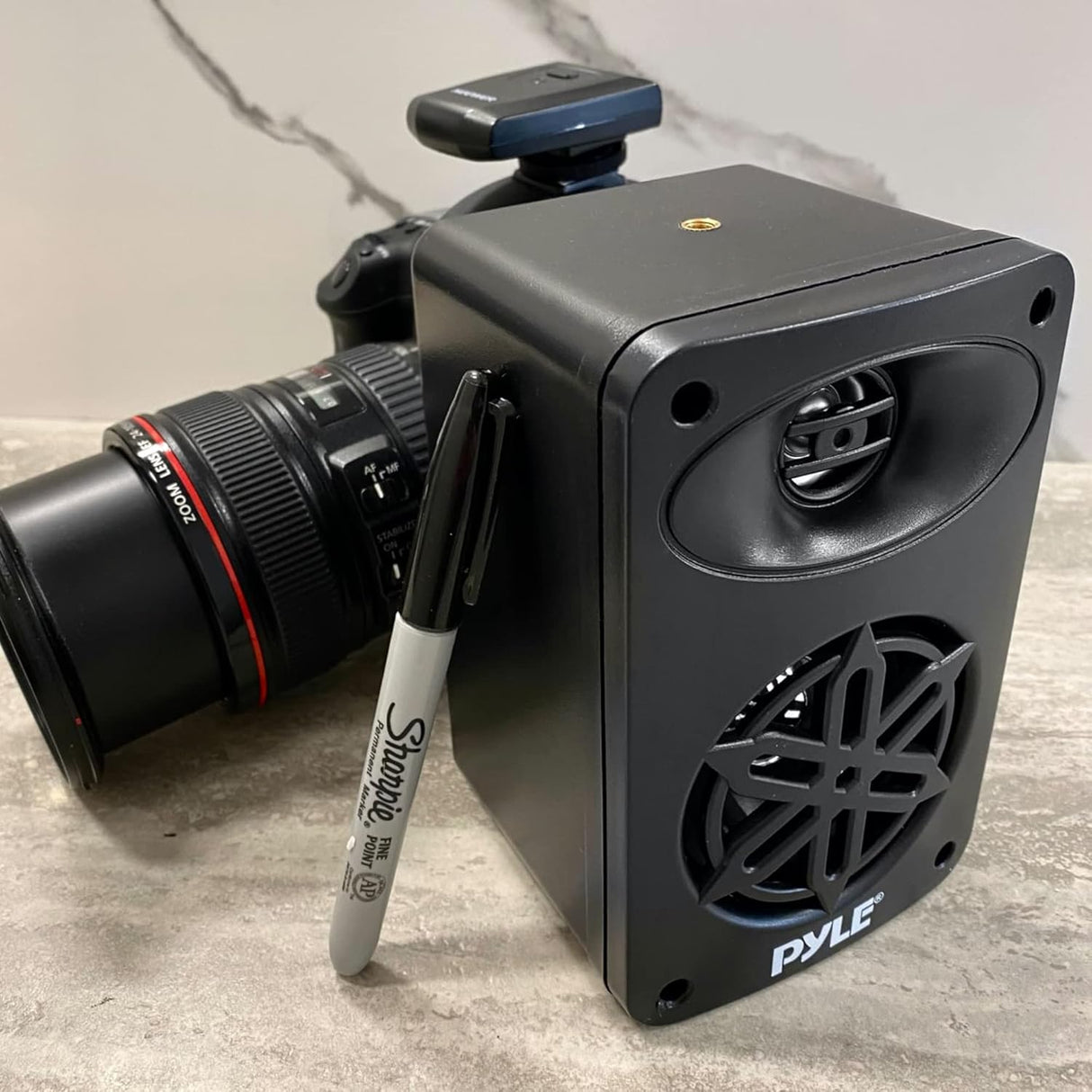 Parlantes o altavoces Bluetooth PYLE-HOME PDWRBT36BK