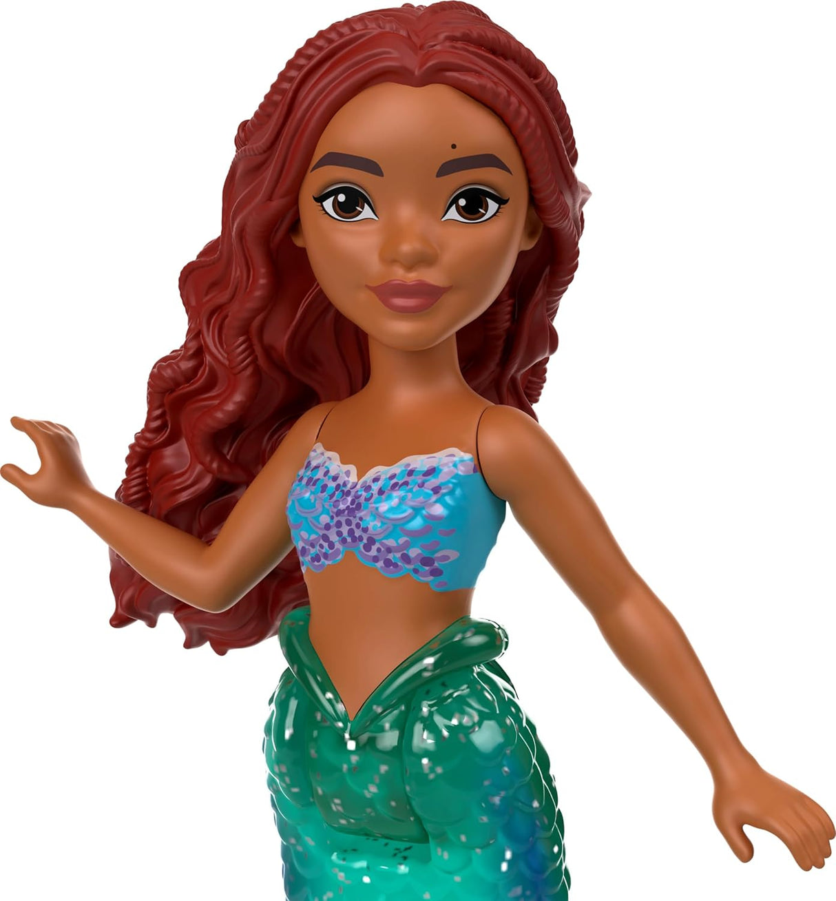 Muñeca Sirena Ariel Pequeña Disney con Cola de Firma, Juguete