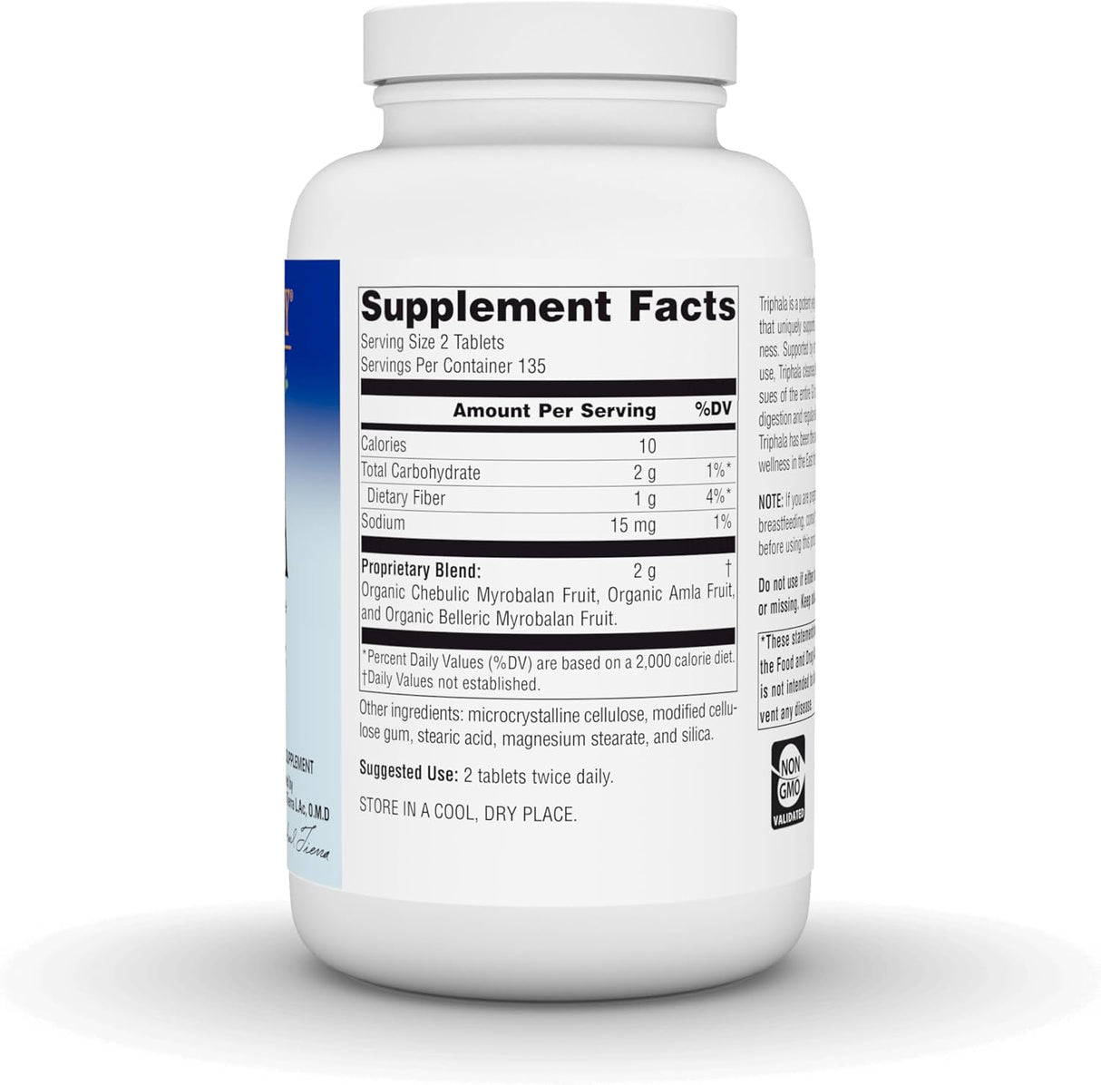 Suplemento Planetary Herbals Triphala 1000mg - 270 Tabletas