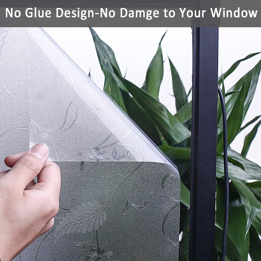 Película decorativa para ventanas Privacidad Película