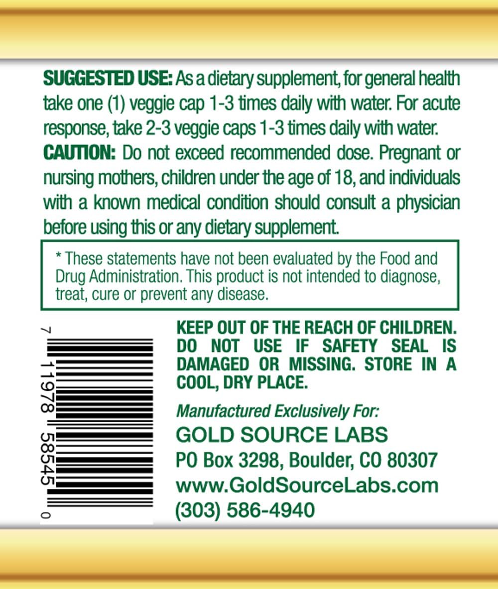 Cápsulas de Aceite de Orégano Salvaje - Extracto Puro Estándar