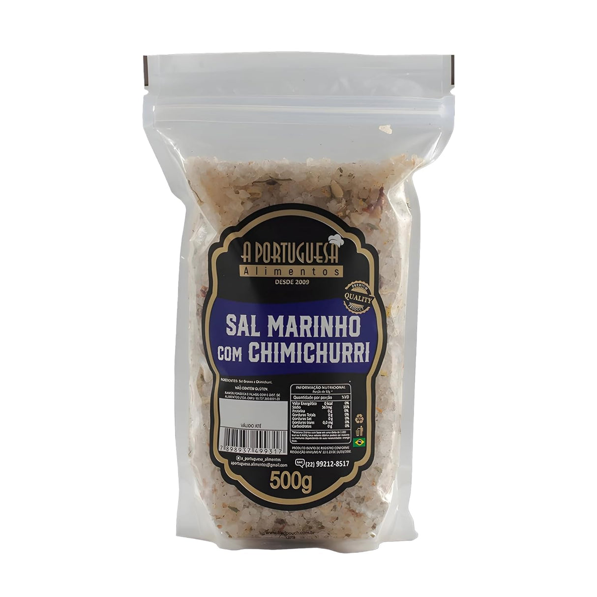 Sal Marino con Chimichurri BR Corner 500g para BBQ