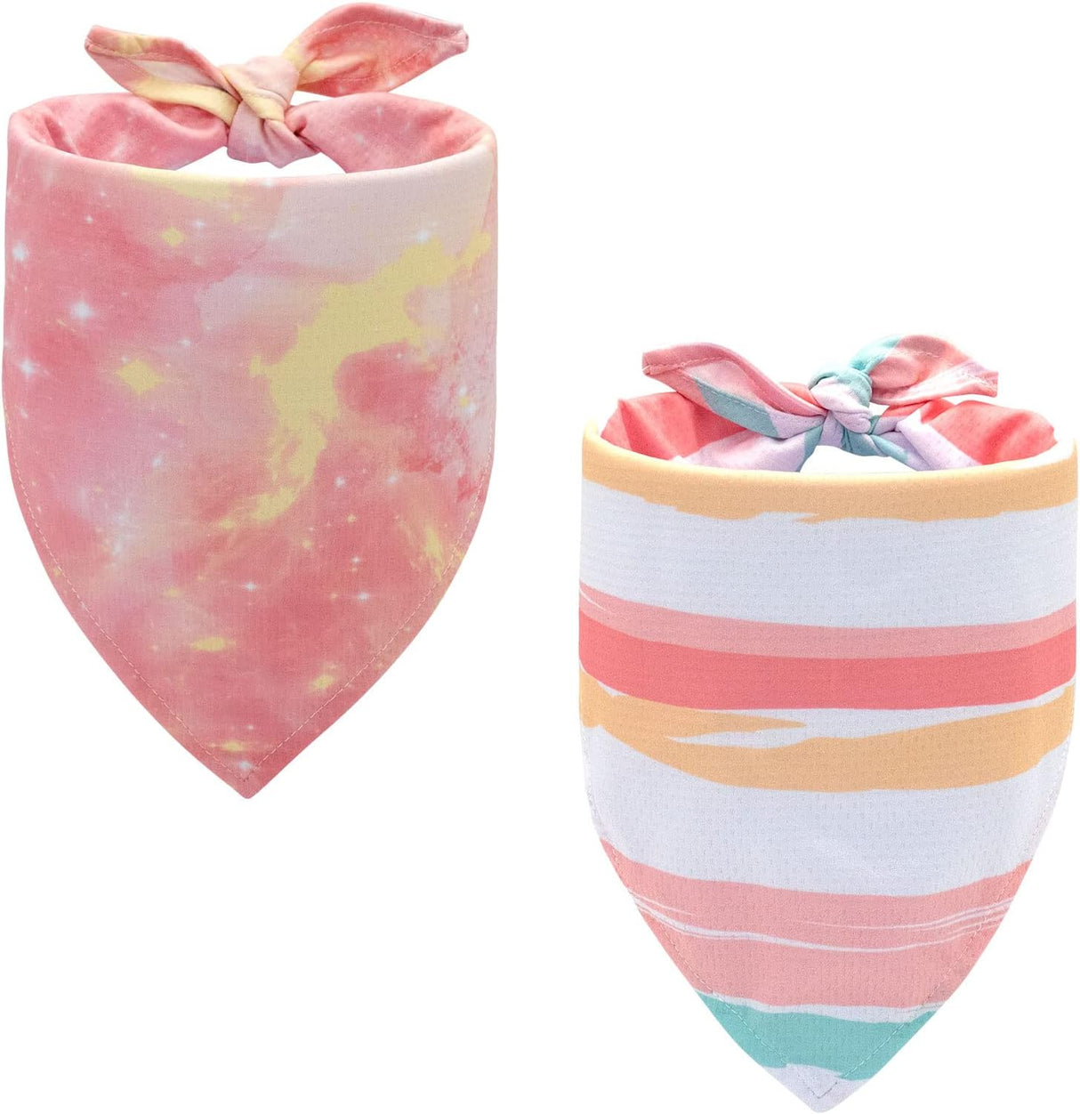 Disfraces de 2 bandanas refrescantes para perros talla única