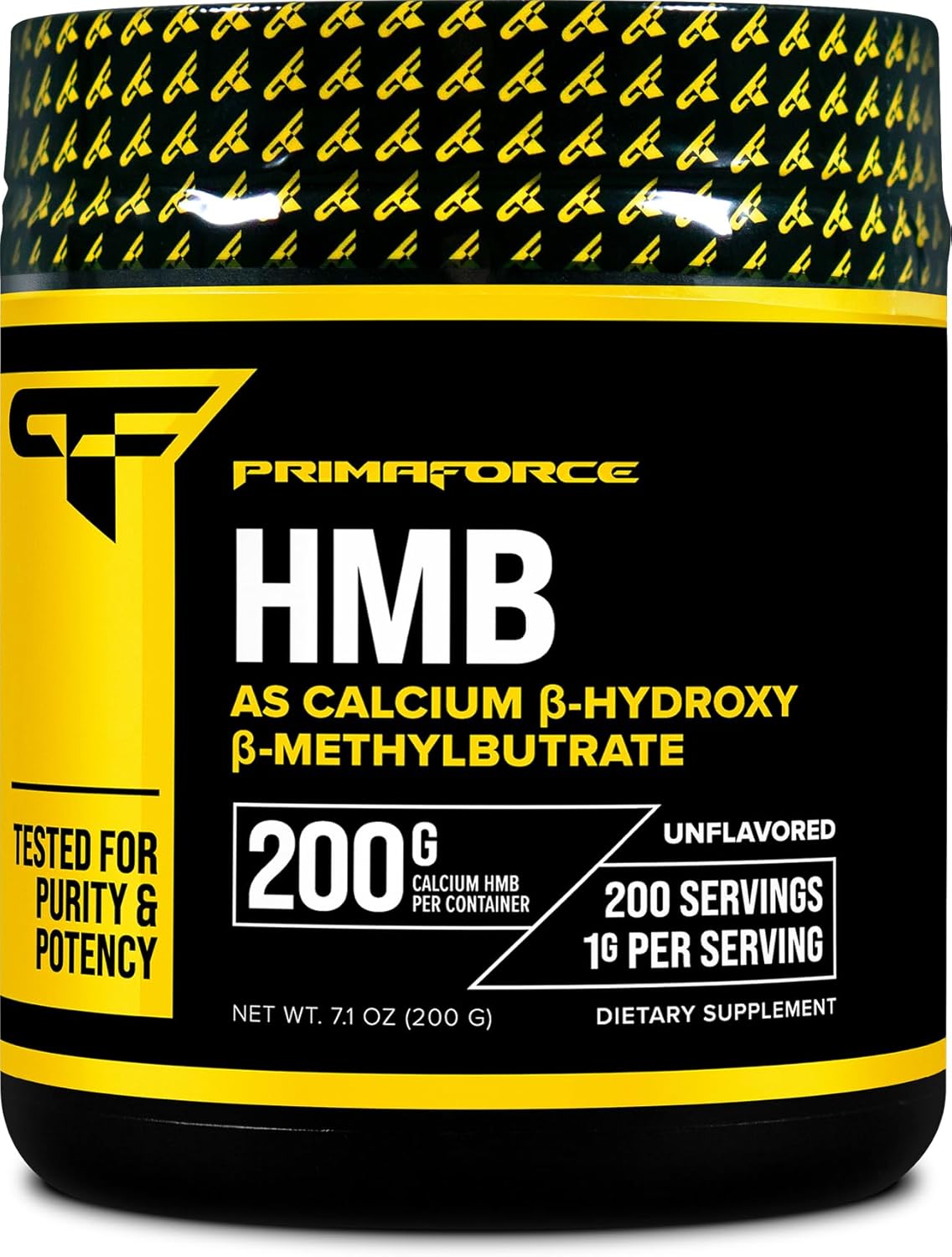 Suplemento HMB Primaforce en Polvo 200g - Beta-Hidroxi Beta-Metilbutirato