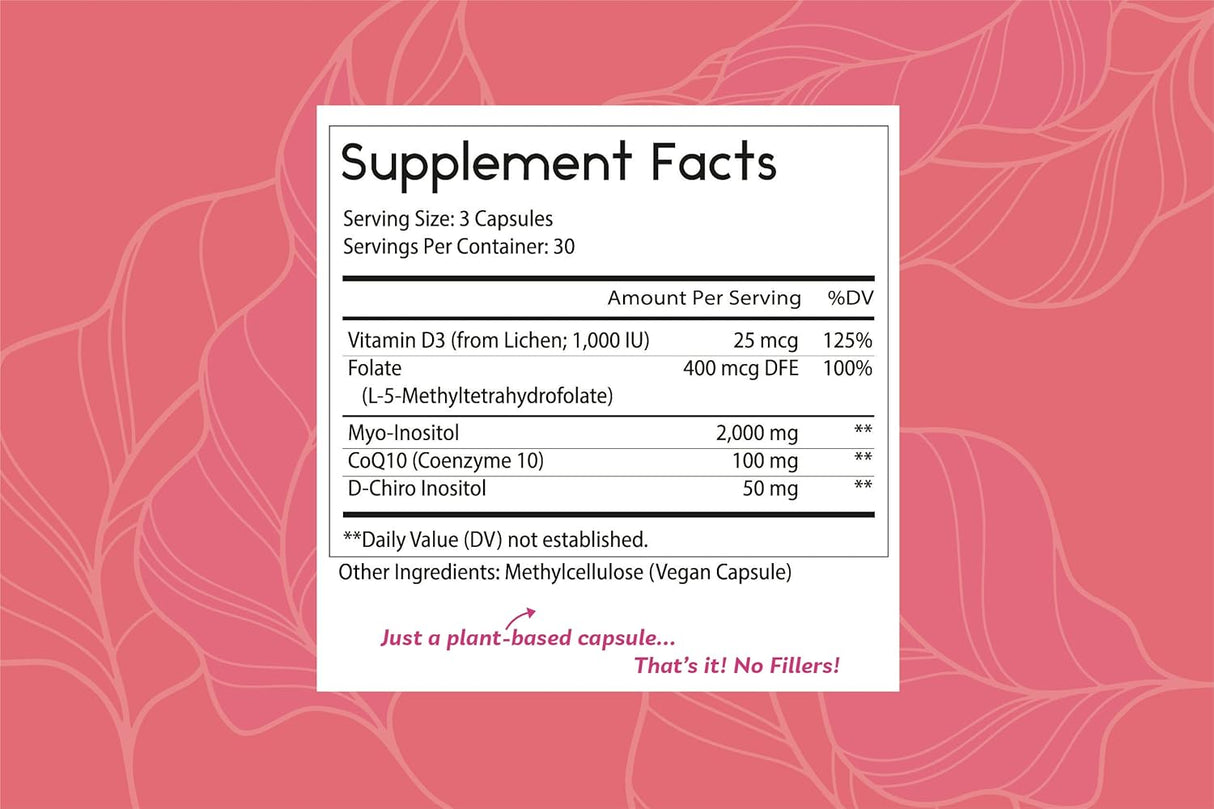 Suplemento de inositol de mezcla de inositol D-Chiro