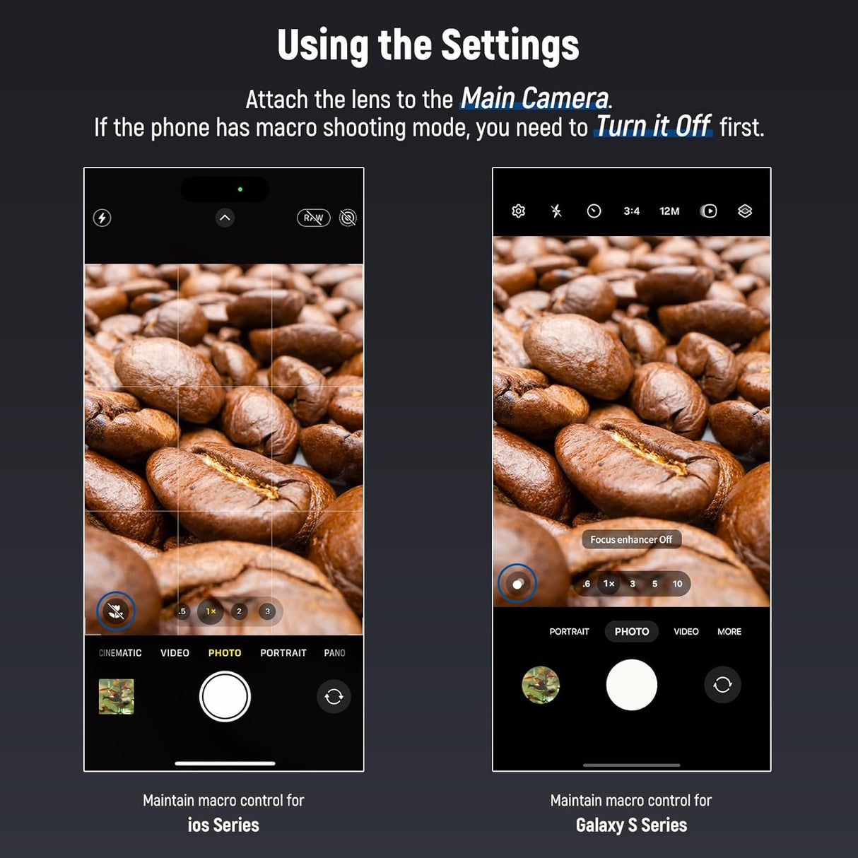 Lente Macro Probe 18mm 2X NEEWER, 17mm para Móvil LS-51