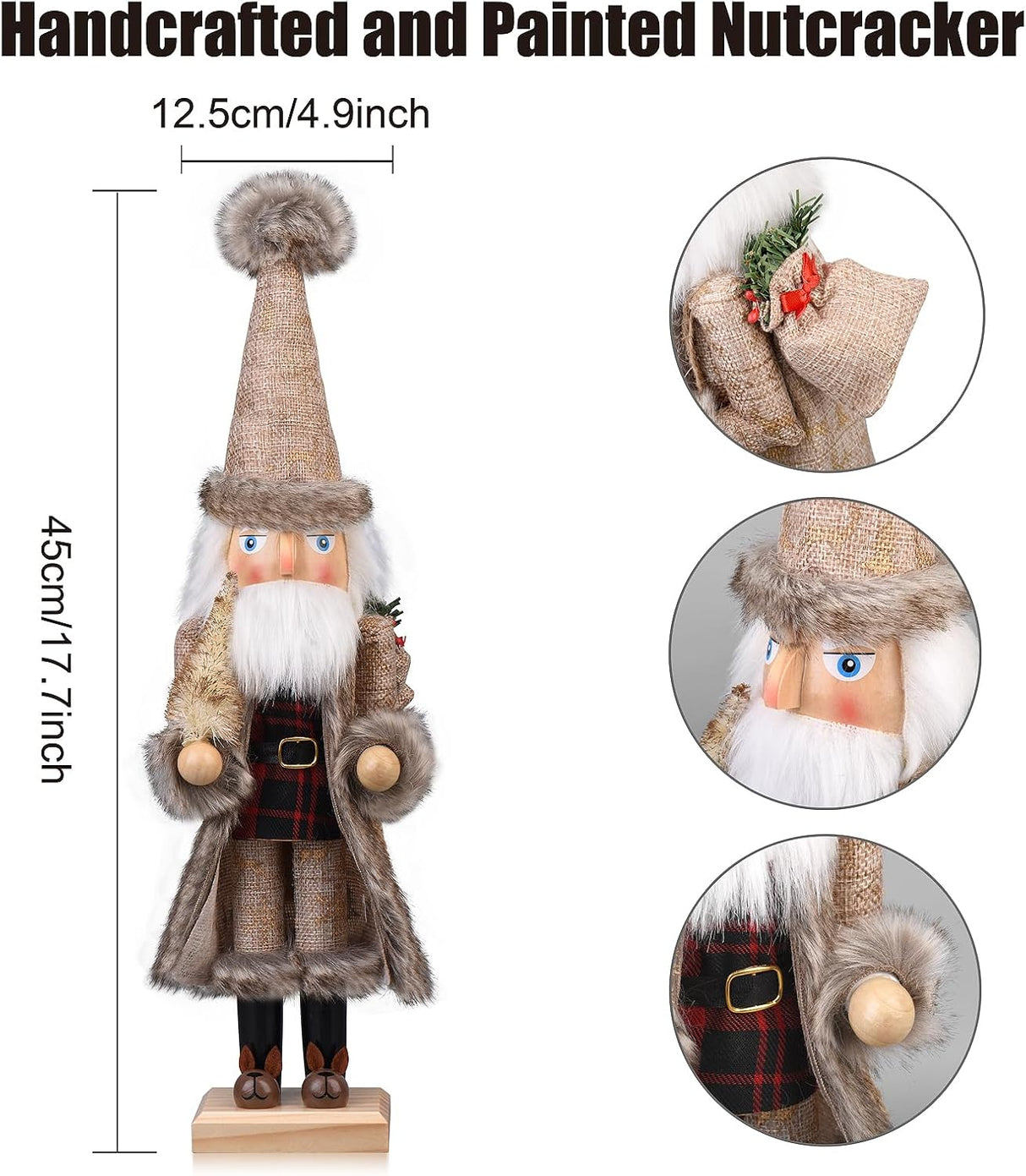 Figuras de Nutcracker de Navidad 15 - Decoración Festiva