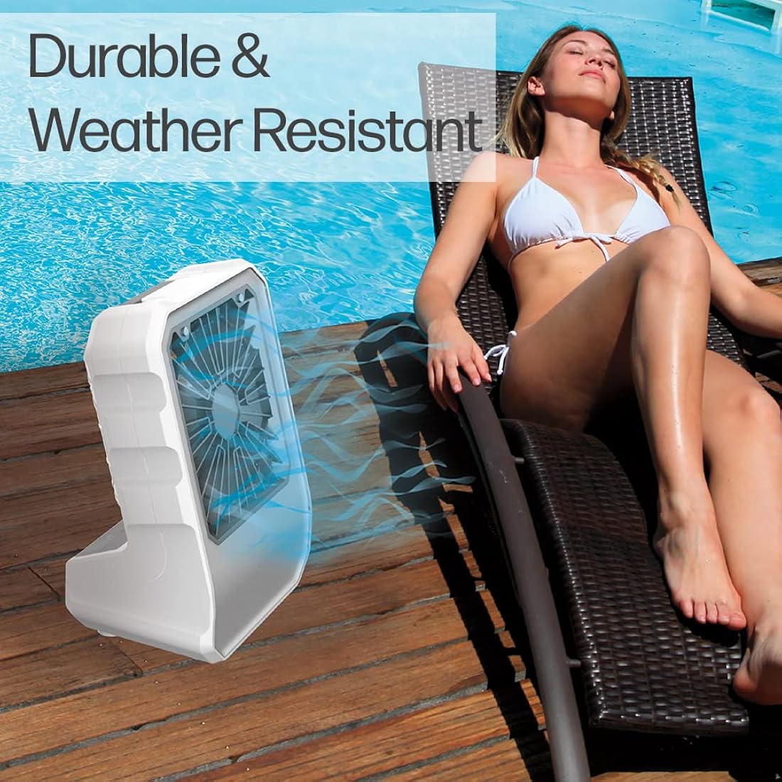 Arctic Air enfriador de aire portátil y ultra silencioso.