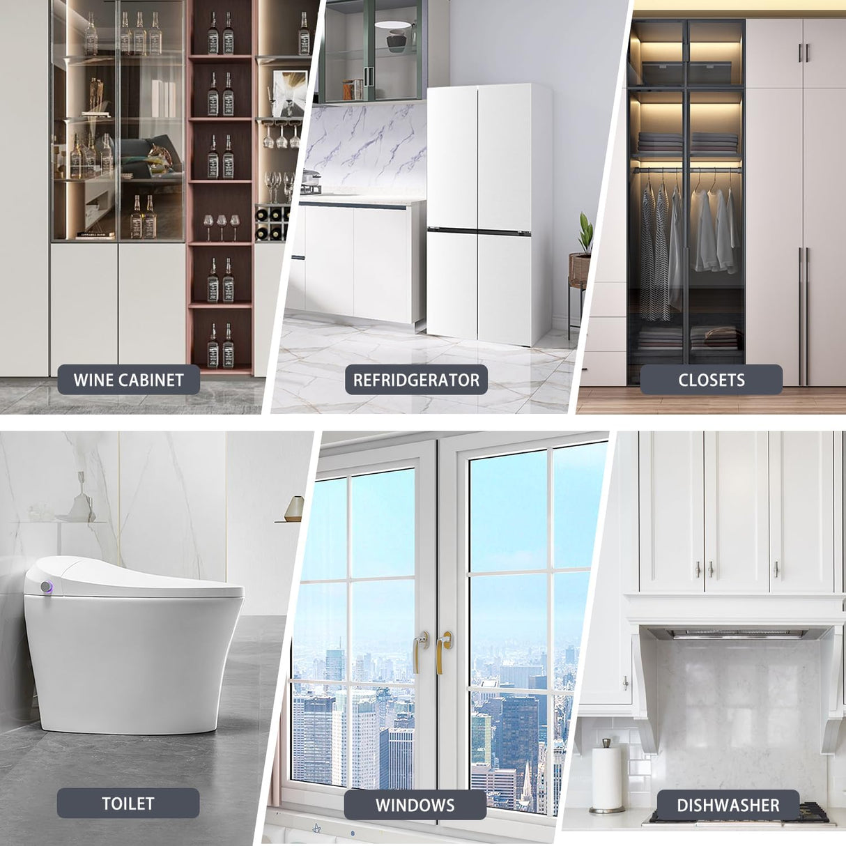 2 cerraduras para refrigerador con protección de alambre