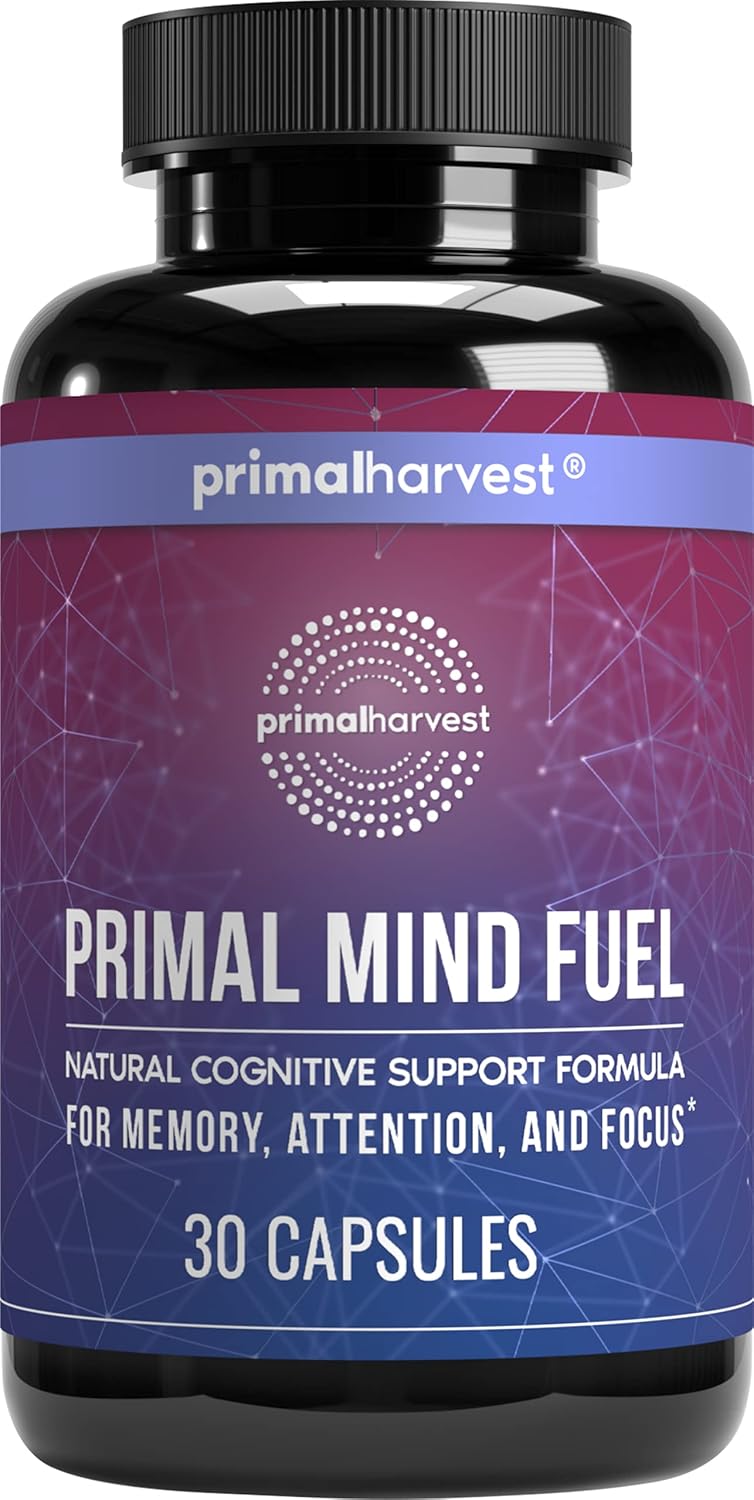 Suplemento Cerebral: Enfoque, Energía y Claridad - Primal Mind Fuel