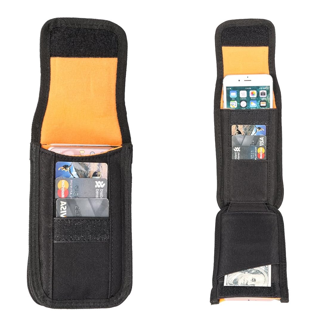 Funda para teléfono móvil con ranuras para tarjetas