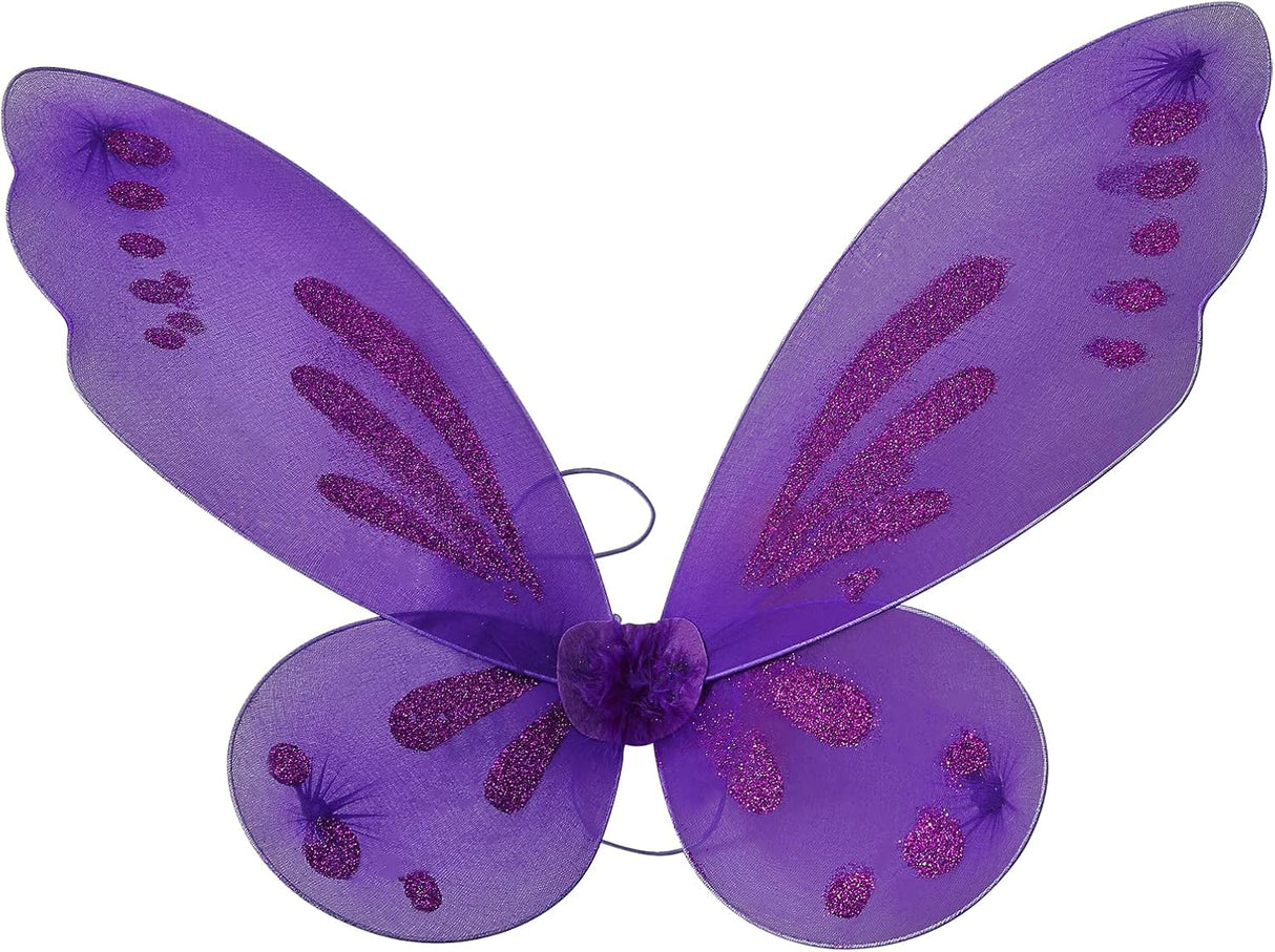 Disfraces de Alas de hada de mariposa morado
