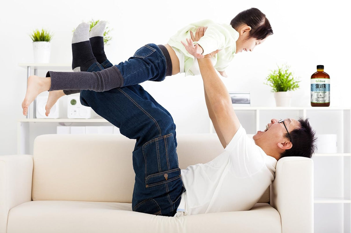 Solución de plata coloidal, 10 PPM de 4 onzas