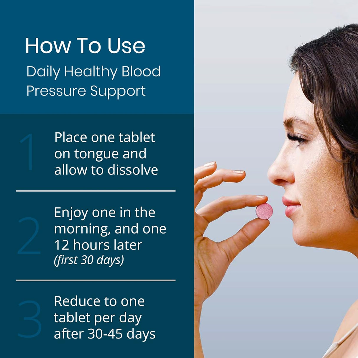 Suplemento de Óxido Nítrico para Corazón y Circulación, 30 Tabletas