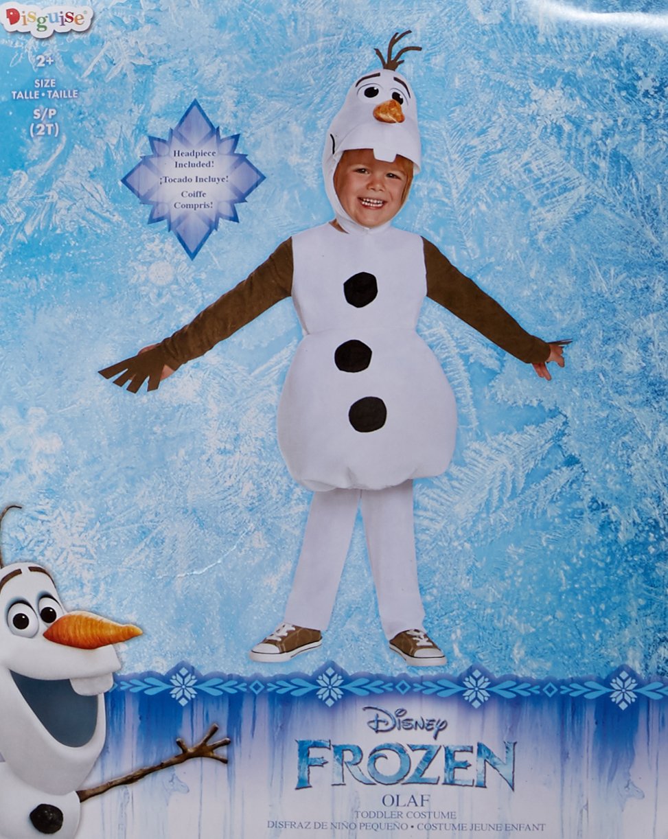 Disfraz de Olaf para niño, traje clásico, pequeño (2T)