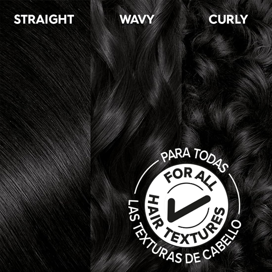 Garnier Olia Tinte color brillante,  negro suave, 2 unidades