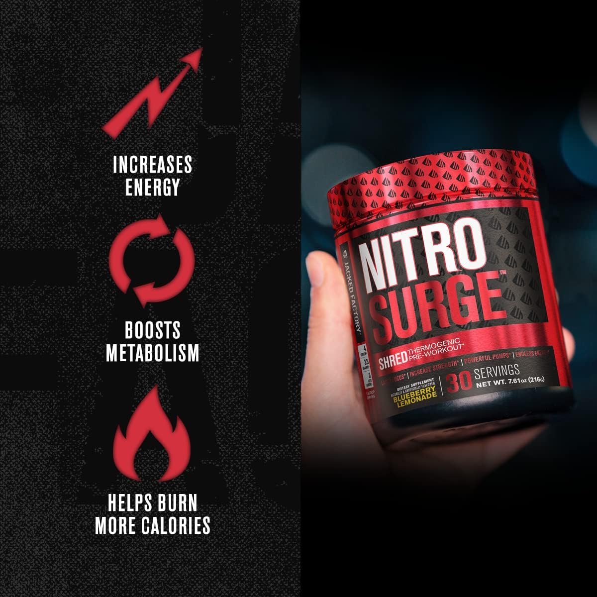 Suplementos Alimenticios Quemador de Grasa Pre Entrenamiento