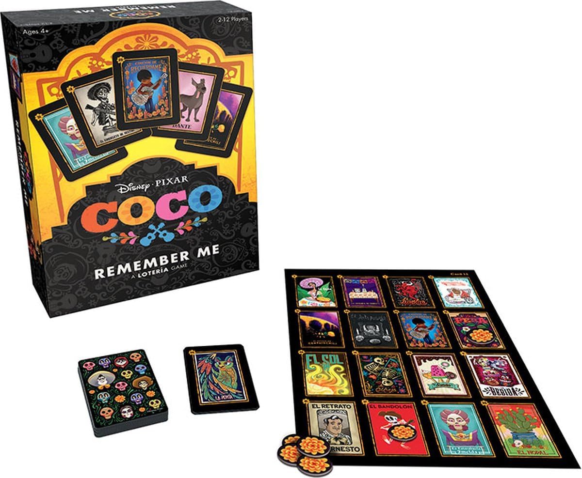 Juego de Lotería Coco, Disney Pixar, Arte Personalizado