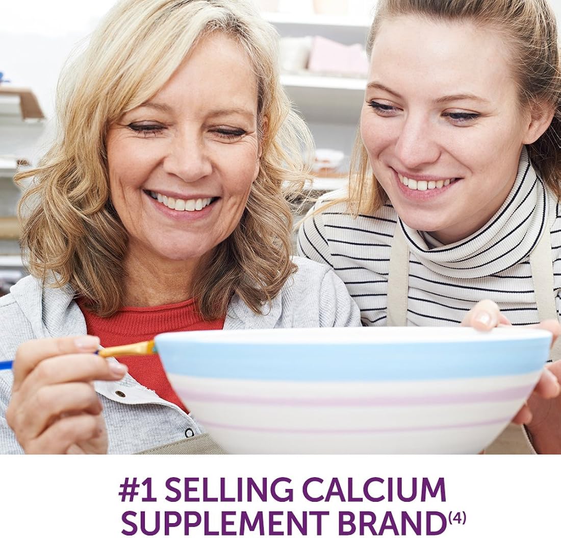 Tabletas de suplemento de calcio y vitamina D salud ósea