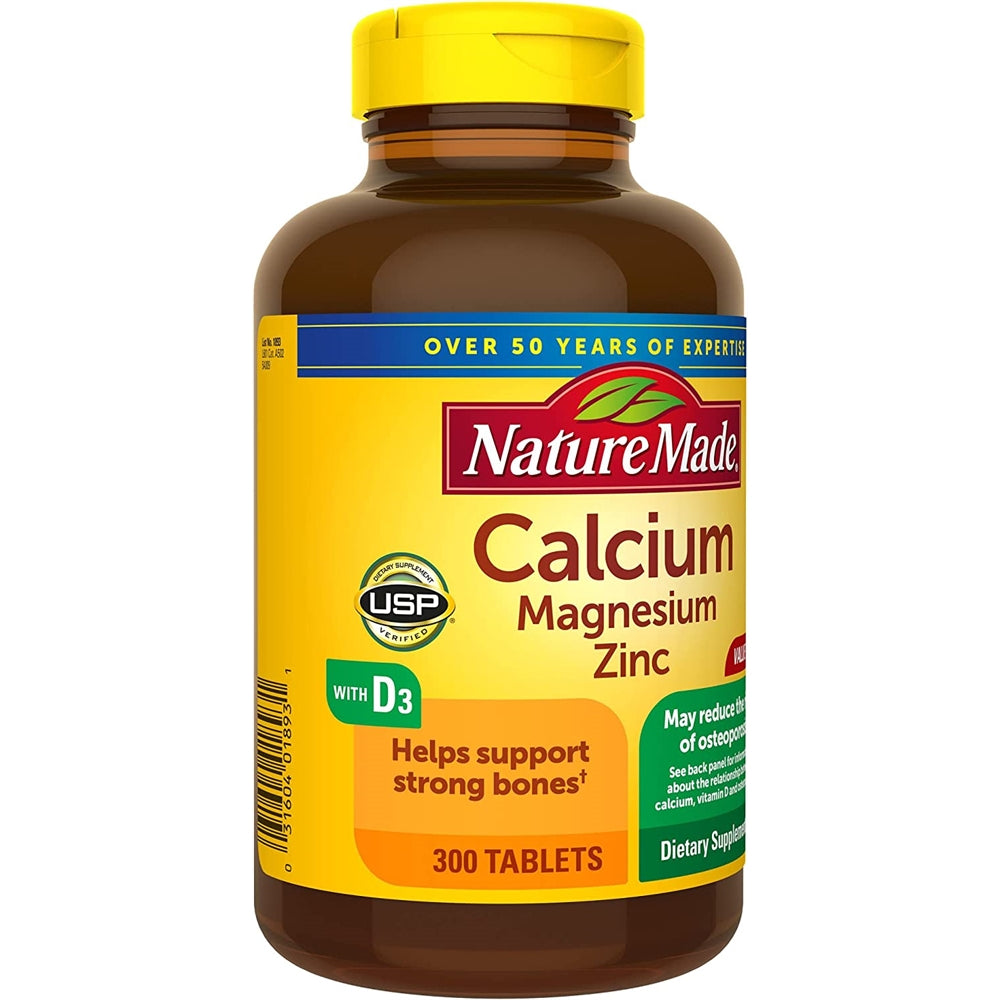 Suplemento de magnesio y zinc pastillas con vitamina D