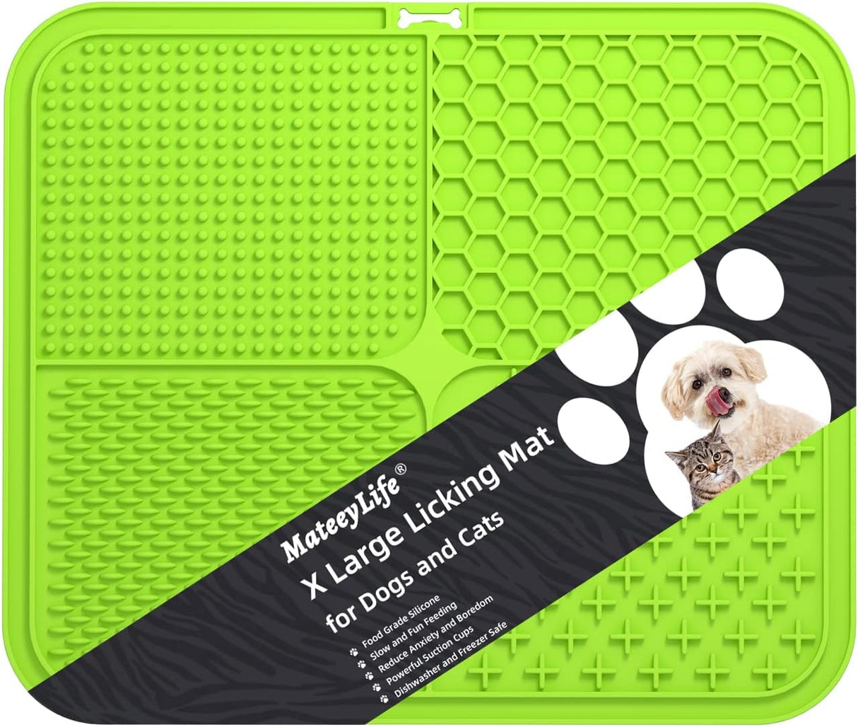 Alfombrillas de lamer extragrandes para perros y gatos