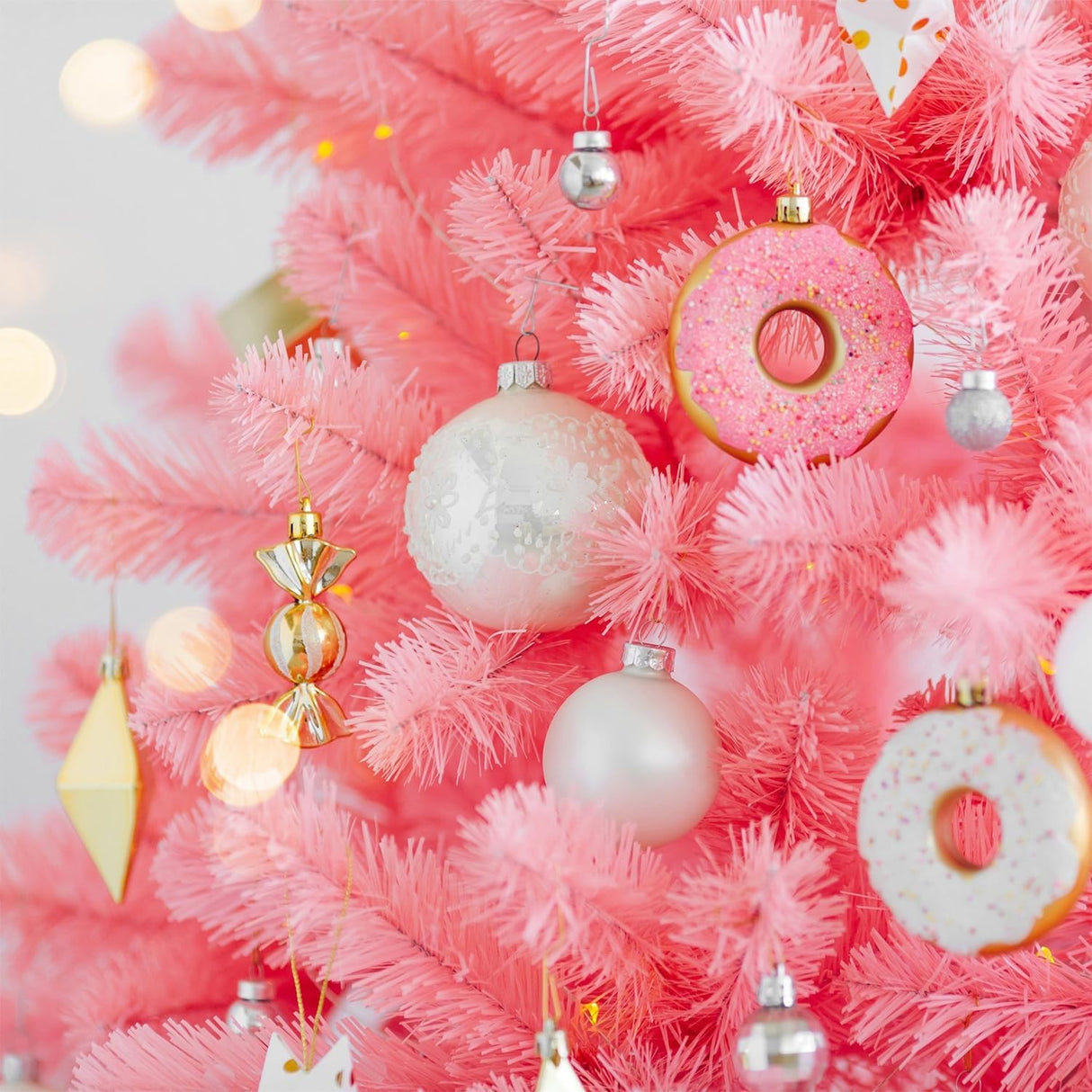 Árbol de Navidad Artificial de 6 pies con luces LED y modos