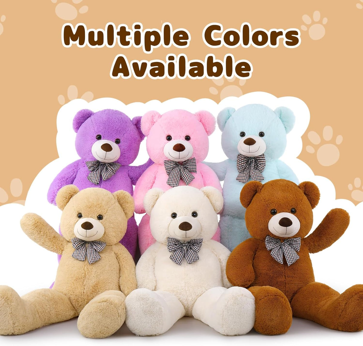 Gran Oso de Peluche Gigante 47 MaoGoLan para Bebé