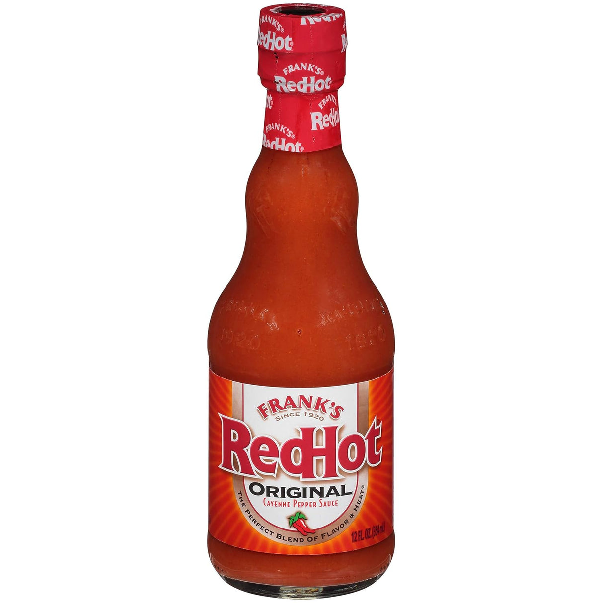 Salsa Picante Franks RedHot Original, 12 fl oz, Sabor Intenso