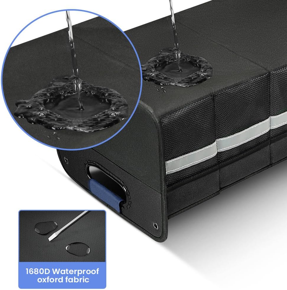 Organizador de Maletero para SUV, Multi-Compartimentos, Plegable