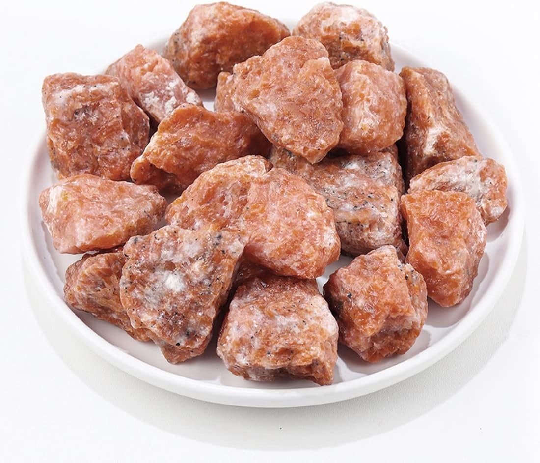 Cristales de Sunstone Naturales, Rústicos para Sanación