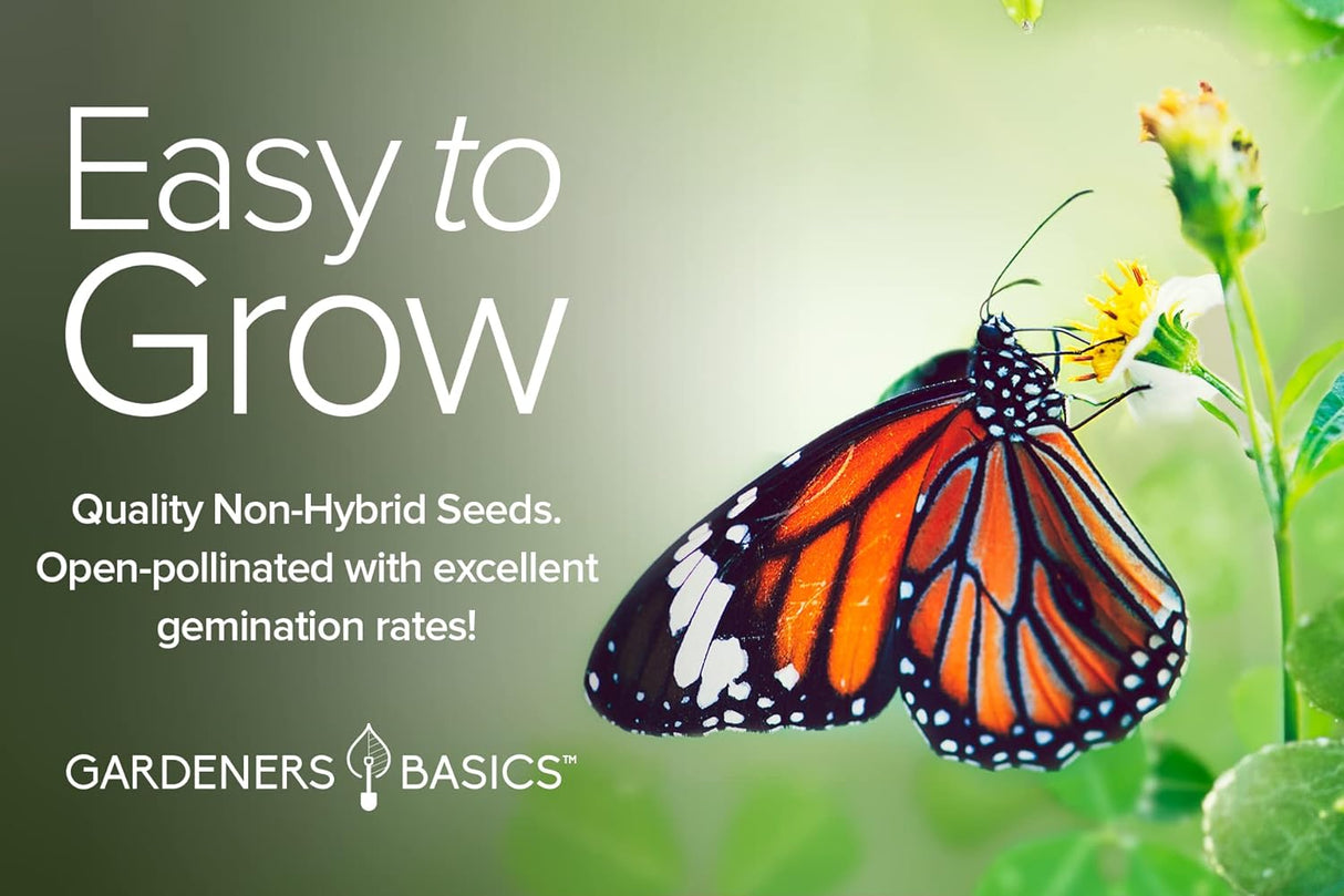 Semillas de Mariposa para Jardín, Gardeners Basics, 8 Variedades