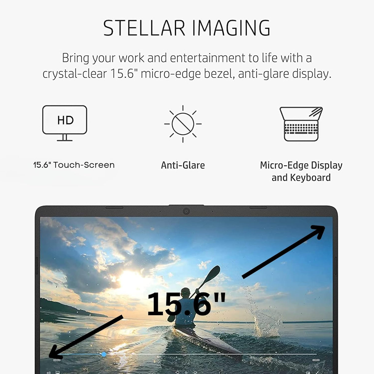 Laptop HP Pavilion 15.6 Touchscreen, 16GB RAM, 1TB SSD