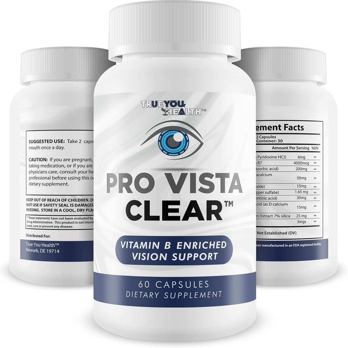 Suplemento Apoyo de la visión enriquecido con vitamina B