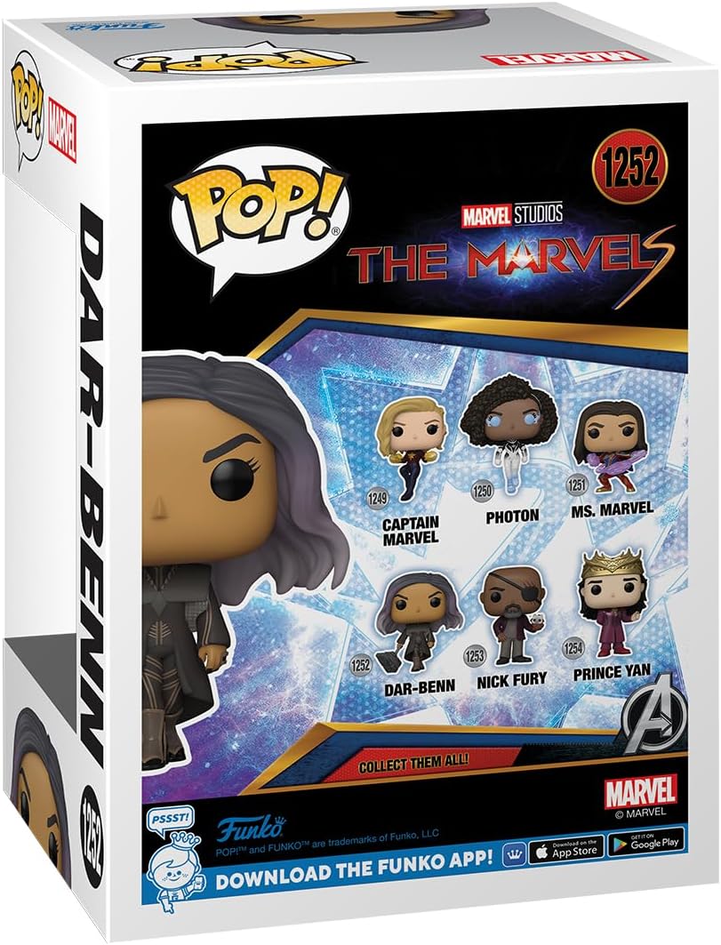 Funko Pop! Películas: Marvels - DAR-Benn Coleccionable Vinyl