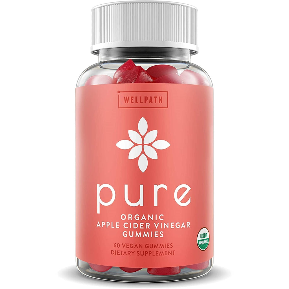 Gomitas de vinagre de sidra de manzana Veganas 60 unidades