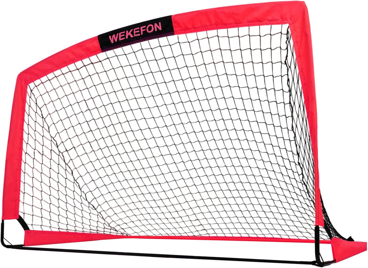 Red de futbol portatil con bolsa transparente