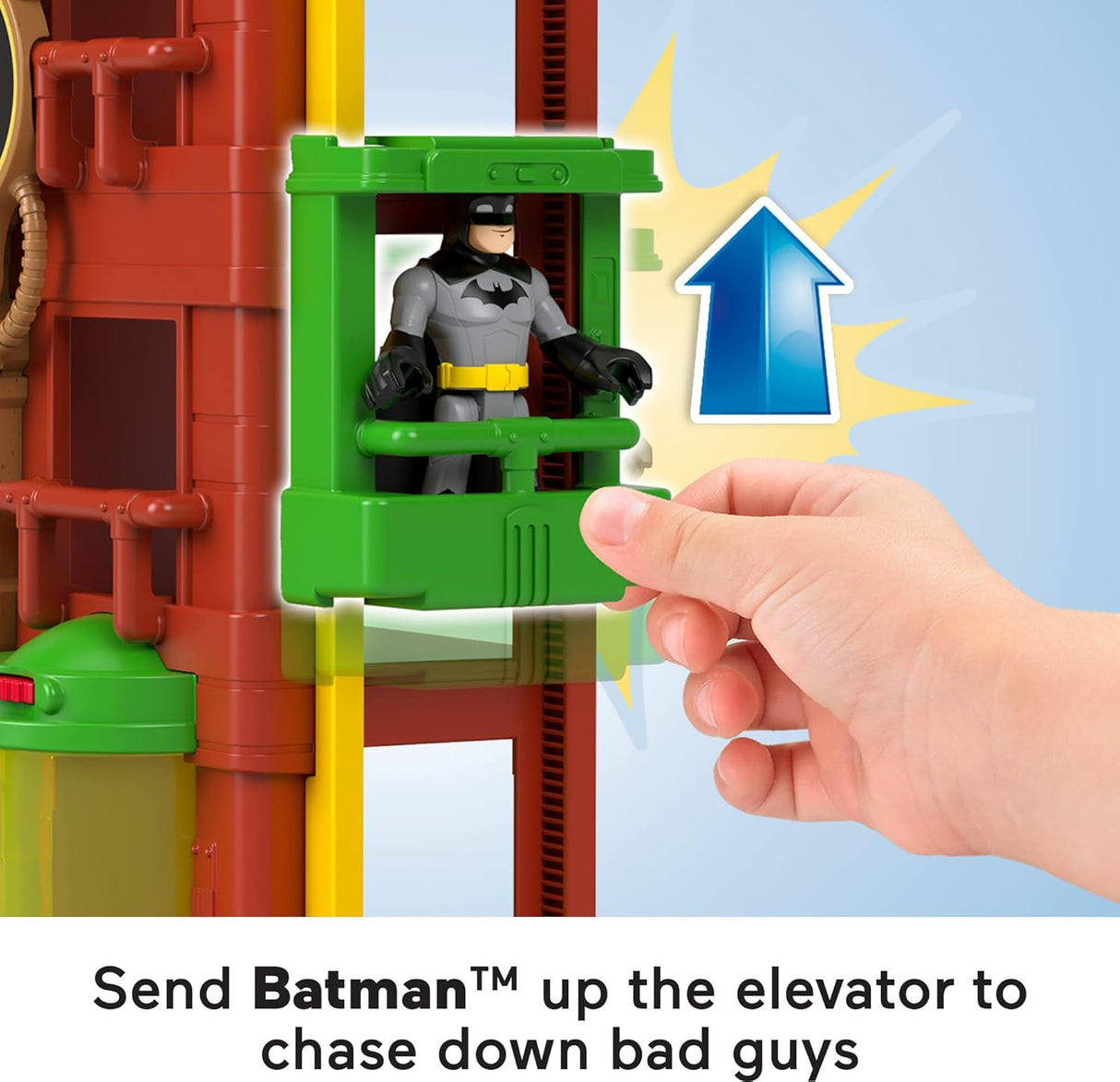 Juguete Batman Imaginext DC Fisher-Price, Crime Alley, 3+